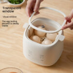 【SG STOCK】Electric Egg Boiler Automatic Egg cooker Breakfast Steamer Intelligent Egg Boiler Egg Poacher Soft Boiled Egg - Image 5