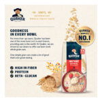Quaker Oats Instant Oatmeal - Smooth & Creamy (Free 100g) - Image 3
