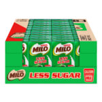Milo Chocolate Malt Milk UHT Packet Drink - Less Sugar