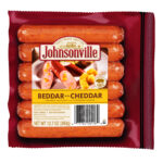 Johnsonville Smoked Pork Sausage - Beddar with Cheddar