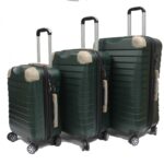 20+24+28in Antitheft Expandable Luggage - Green