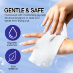 mixshop Kitchen Wet Wipes Lemon, 3 Pkt per Carton Total 240 Sheets, Oil, Grease, Stain Remove - Image 2